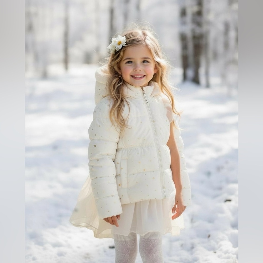 Premium Quality Girls Winter Coat (4–5Y)